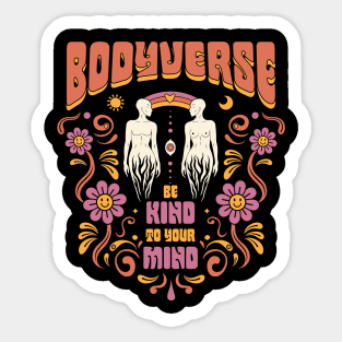 Bodyverse - Be kind to your mind Sticker